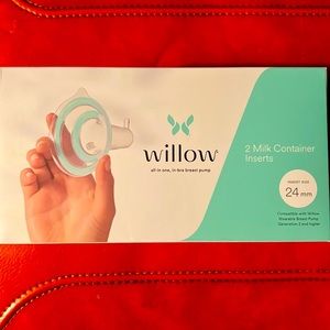 2 Willow container inserts. 24mm